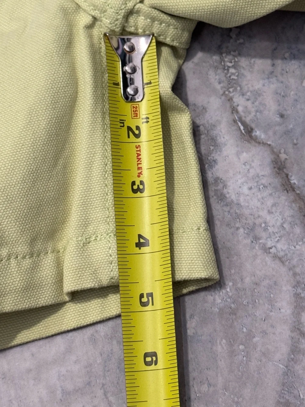 Dickies High-Waist Women's Shorts in Pale Green - Picture 7 of 8